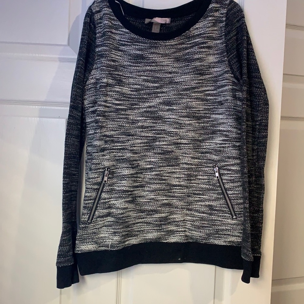 Black and White Sweater